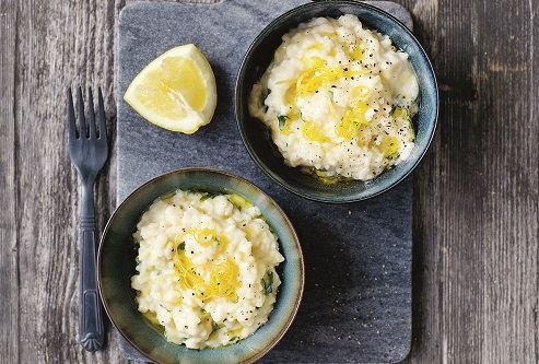 Citronrisotto verde